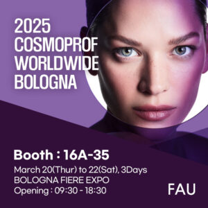 Read more about the article FAU at Cosmoprof Bologna 2025 – K-Beauty’s Global Impact in Full Bloom!