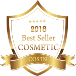 Selected for Best Seller COSMETIC from 2017 to 2018